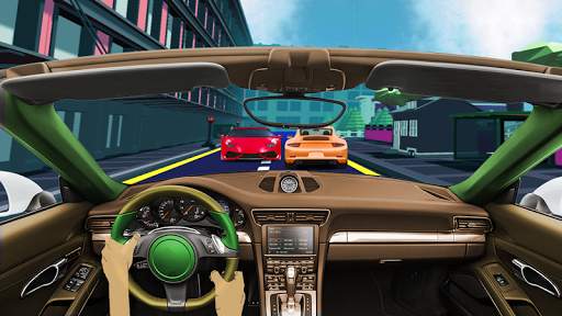Race Car in Extreme Traffic : Car Racing Game screenshot 2