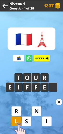 Quiz: Jeu Emoji, Devinez le Puzzle Emoji screenshot 1
