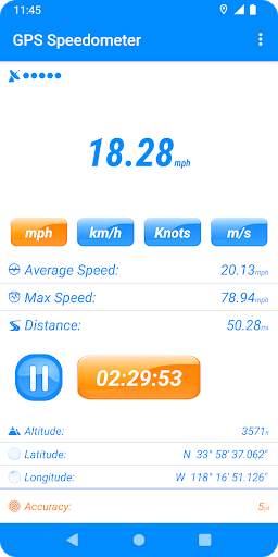 GPS Speedometer - Offline screenshot 3