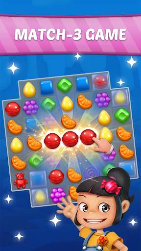 Candy Sweet Story:Match3Puzzle screenshot 1