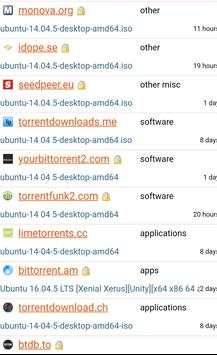 Torrent Search Engine screenshot 5