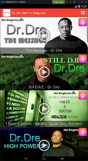 Dr. Dre Best Pro Ringtones screenshot 2