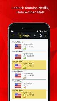 Cheetah VPN screenshot 3