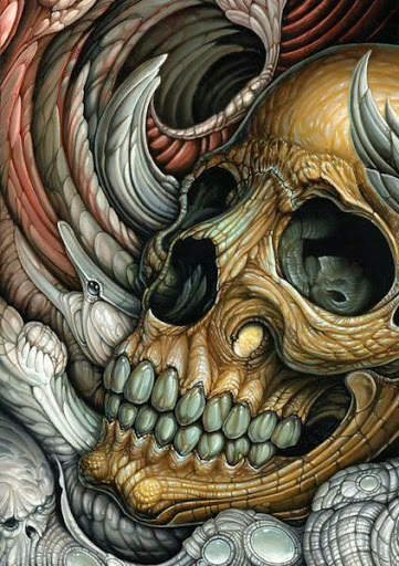 Skeleton Skull Wallpaper HD screenshot 1