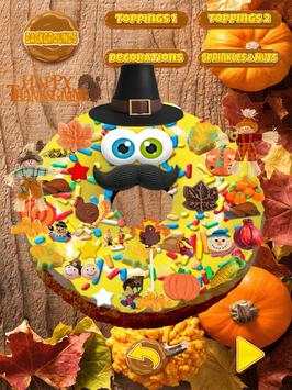 Thanksgiving Donut Maker Baker - Cook & Make Candy screenshot 7