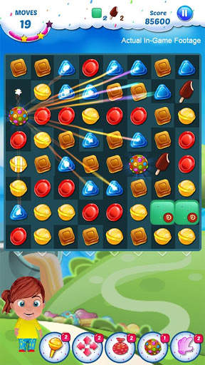 Gummy Candy - Match 3 Game 12 تصوير الشاشة