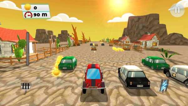 Cartoon Car Racing screenshot 3