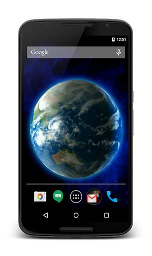 Earth Live Wallpaper screenshot 3