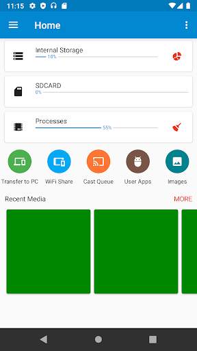File Manager Transfer File Share File Clean System screenshot 1