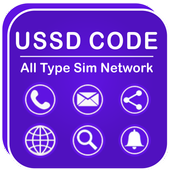 All type Sim Network USSD Codes icon