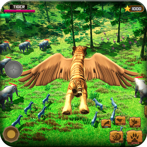 Flying Tiger Family Simulator 2021 icon