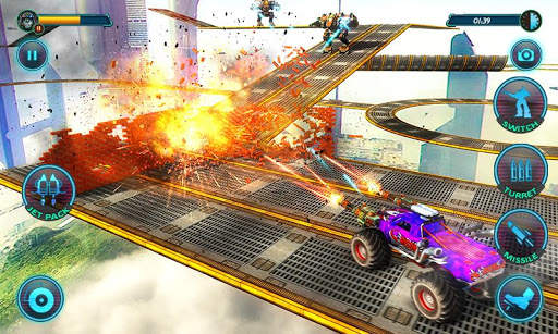 Flying Monster Robot Fighting screenshot 2