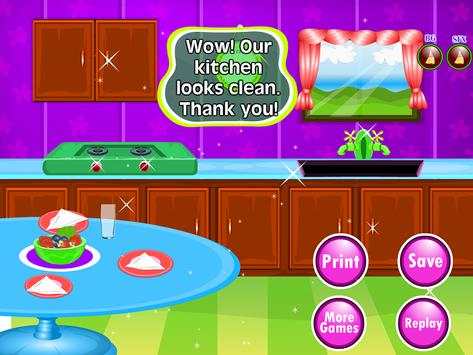 Kitchen cleaning games screenshot 7