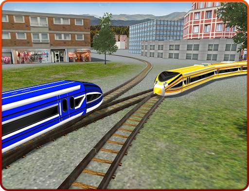 Impossible Bullet Train Drive : Subway On Rails 3D screenshot 13