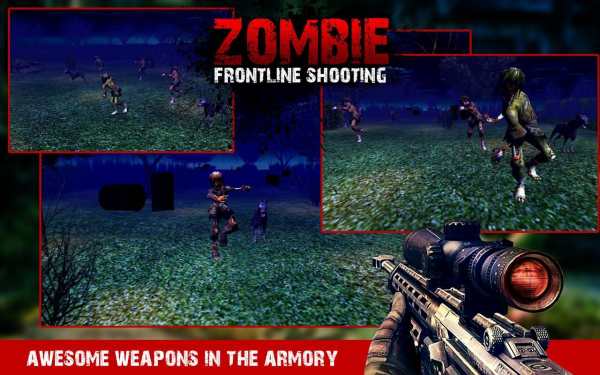 FPS Zombie Frontline Shooting screenshot 4