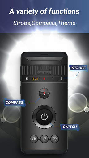 Mini Flashlight - Solve Dark Problems screenshot 3
