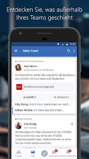 Yammer screenshot 6