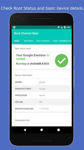 Root Checker screenshot 1