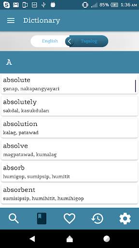 English To Tagalog Dictionary screenshot 3