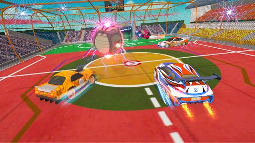 World Car Soccer League - Rocket Ball Car Racing screenshot 1