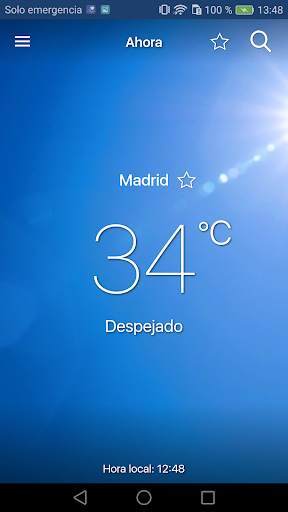 Freemeteo screenshot 1
