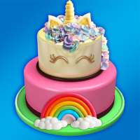 Icing The Cake! Makeup Doll Cake & Unicorn Cakes logo