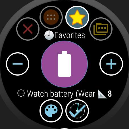 Bubble Cloud Tile Launcher / Watchface (Wear OS) 31 تصوير الشاشة