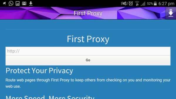 First Proxy screenshot 5