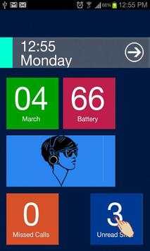 Blue Theme Go Locker screenshot 6
