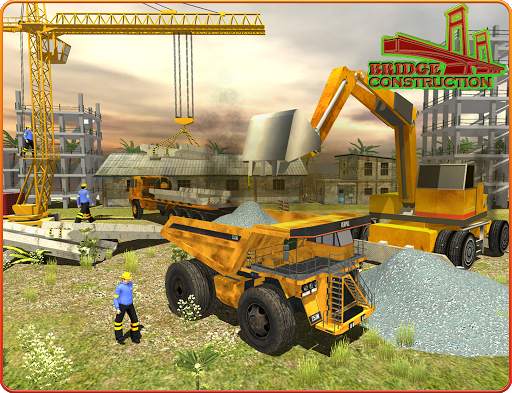 River Road Bridge Construction Crane Simulator 18 screenshot 12