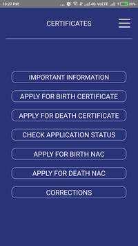DEATH AND BIRTH CERTIFICATE ODISHA screenshot 1