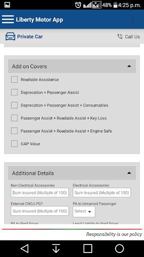 Liberty Motor App screenshot 4