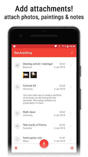 MP3 Recorder (RecAnything) screenshot 2