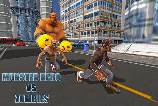 Monster Hero vs Zombies - Final City Battle screenshot 11