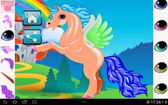 Unicorn Dress up - Girl Game screenshot 4