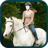 Horse Riding Photo Suit icon