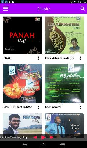 cTunes : Christian Songs Videos Radios Resources screenshot 3
