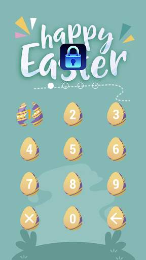 Happy Easter - App Lock Master Theme screenshot 2