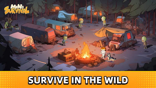 Mini Survival: Zombie Fight screenshot 1
