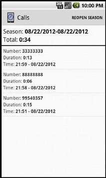 My Minutes screenshot 3