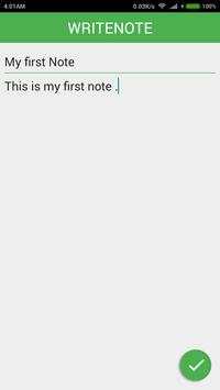 WriteNote screenshot 4
