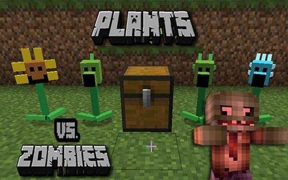 New Plant vs Mod Skin Zombie For minecraft PE screenshot 2