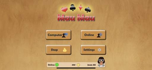 Mau-Mau Online - Free Crazy Eights Card Game screenshot 1