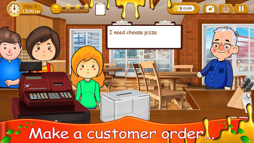 Hot Pizza Shop Cooking Game screenshot 2