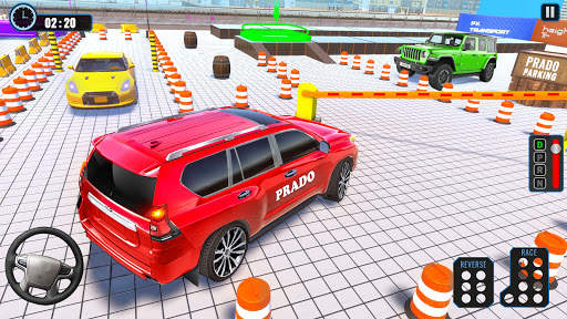 Prado Car Parking Games Free Jeep Car Driving Game screenshot 1