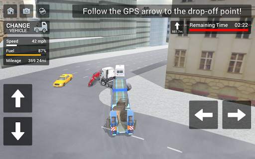 City Truck Driving Simulator screenshot 5