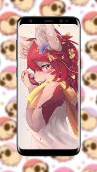 Furry Anime Girl Live Wallpaper 3 تصوير الشاشة