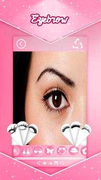 Eyebrow edit photo online screenshot 1