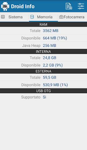 Droid Hardware Info screenshot 4