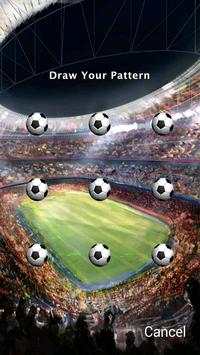 Football Pattern Live Lock-LWP screenshot 1